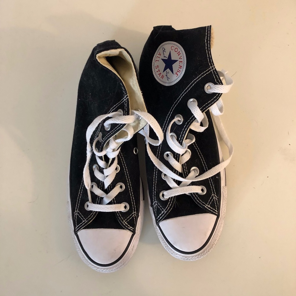 Black Hi Top Converse